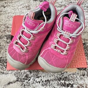 KEEN Kids chandler 2 CNX (Size 9T) Festival Fuchsia/Ibis Rose